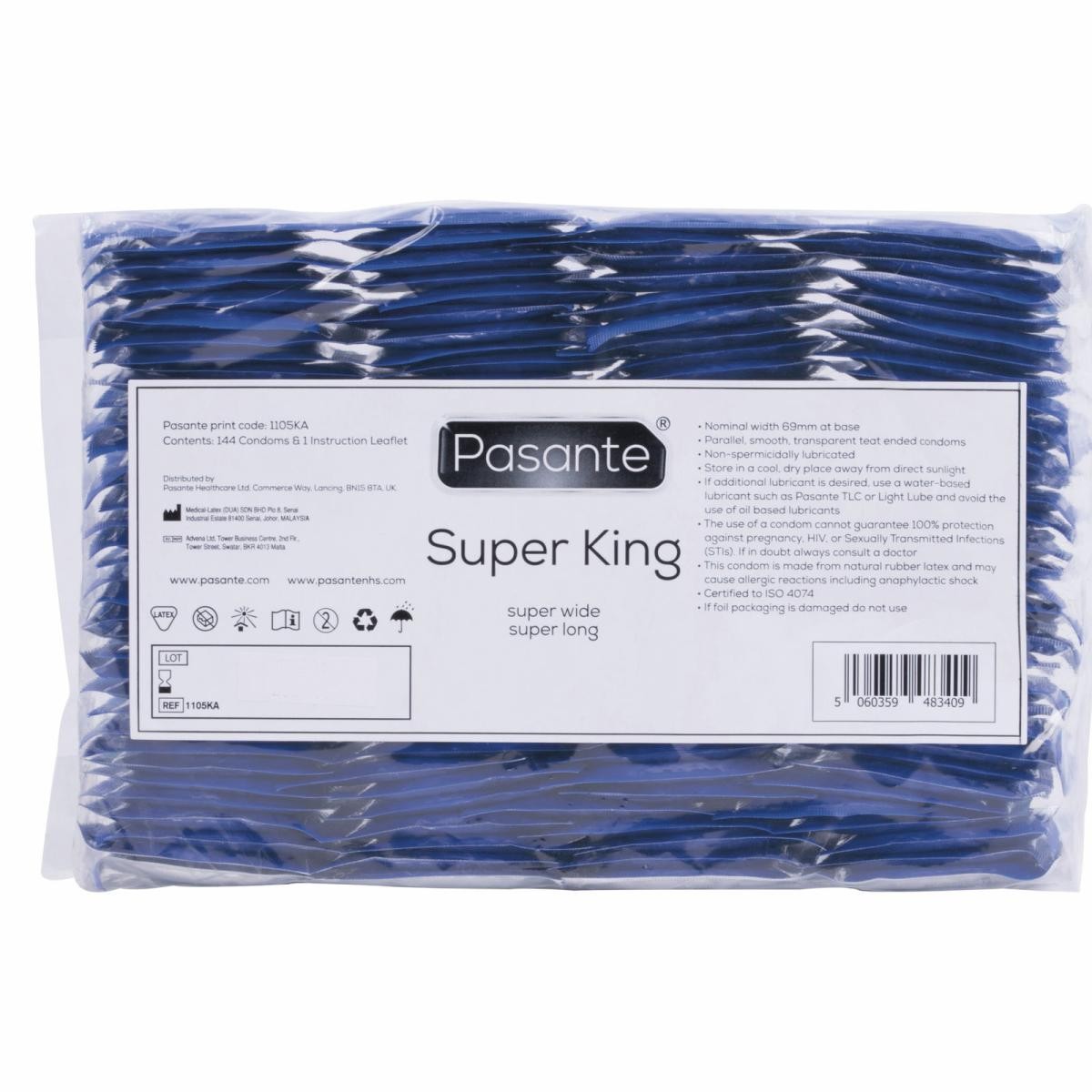 Pasante Super King 144 Kondome - vergleichen und günstig kaufen Pasante Super King 144 Kondome - vergleichen und günstig kaufen